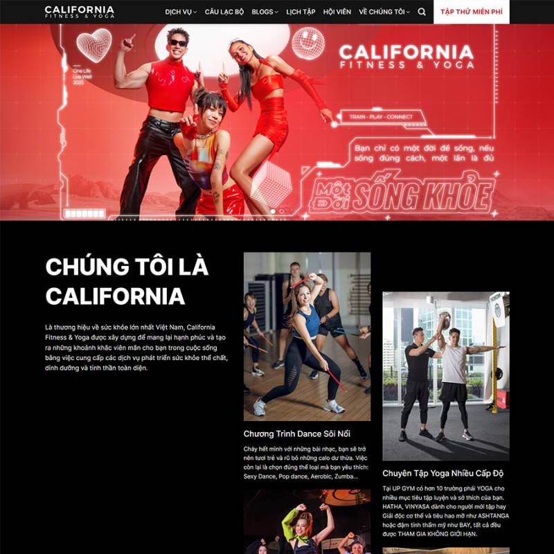  Theme WordPress trung tâm thể hình – phòng tập gym 04