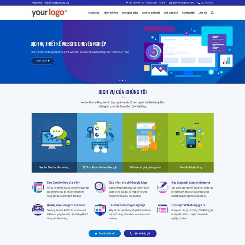  Theme WordPress công ty thiết kế website 05