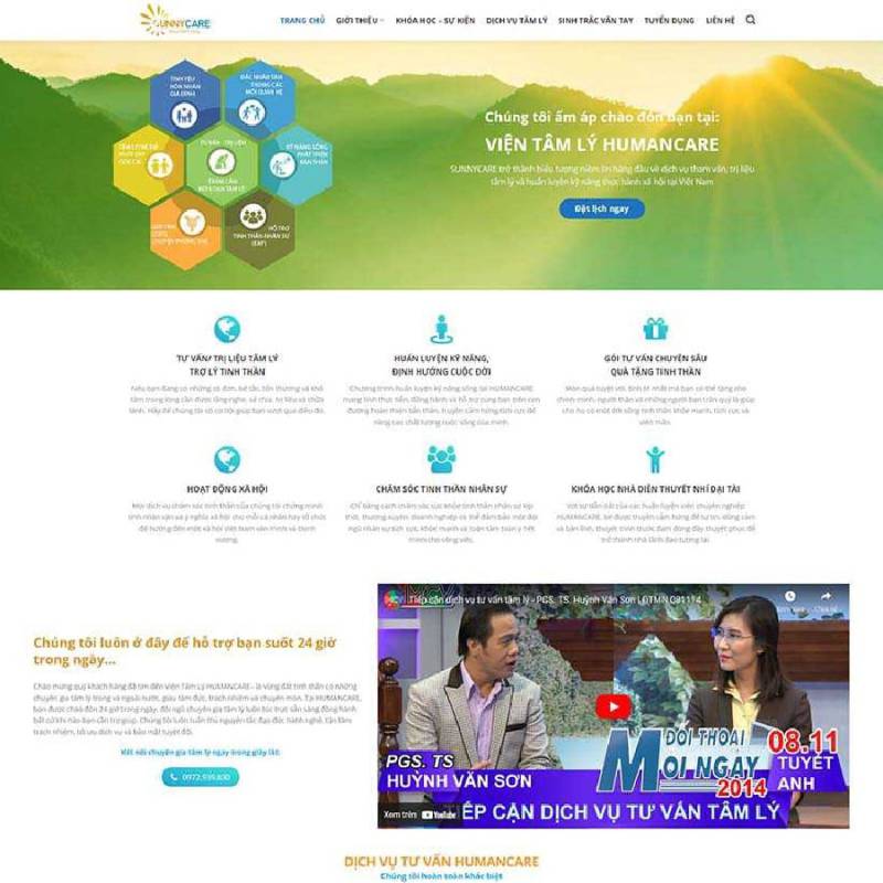  Theme WordPress dịch vụ tư vấn tâm lý