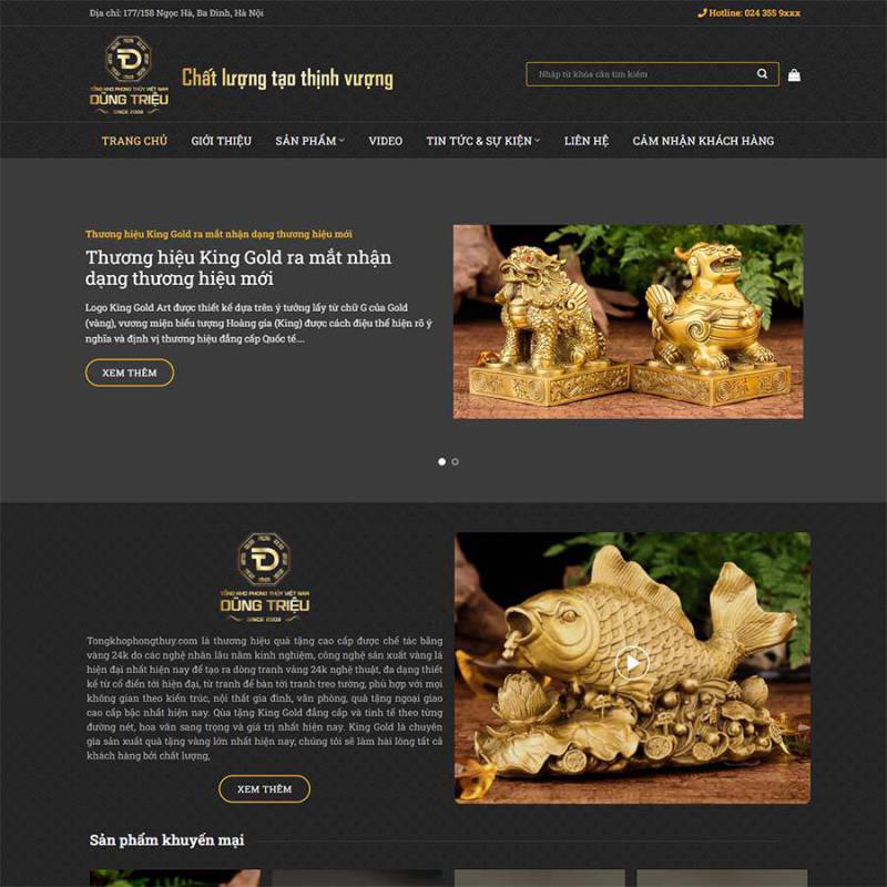  Theme WordPress bán vật phẩm, phong thủy 04