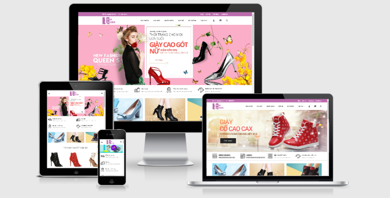  Theme WordPress bán giày và túi xách nữ đẹp – Ega women shoes