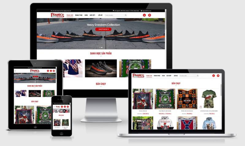  Theme WordPress shop bán hàng mẫu số 4 – Shop thời trang