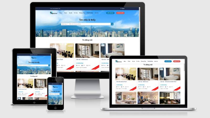  MyHome – Theme WordPress bất động sản chuyên nghiệp