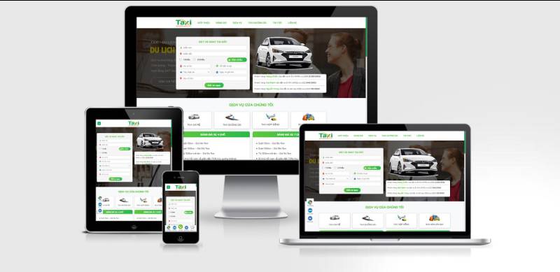  Theme WordPress dịch vụ cho thuê xe taxi