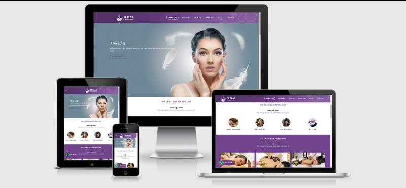  Spa Lab – Theme WordPress Salon làm đẹp, làm tóc, thẩm mỹ viện