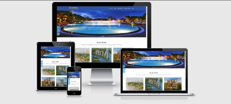  Theme wordpress dành cho công ty bất động sản – EvoReal