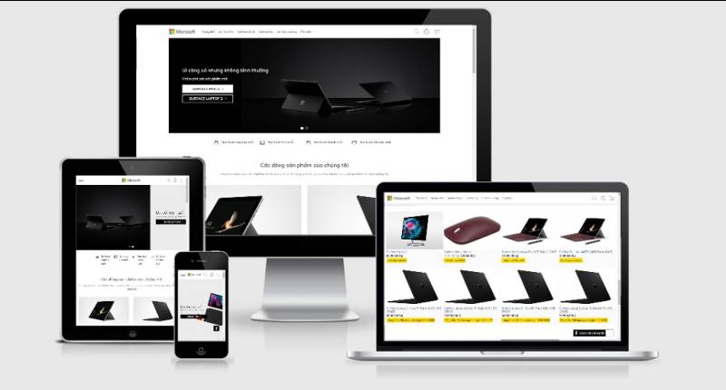  Theme WordPress bán laptop và phụ kiện giống Surface Store