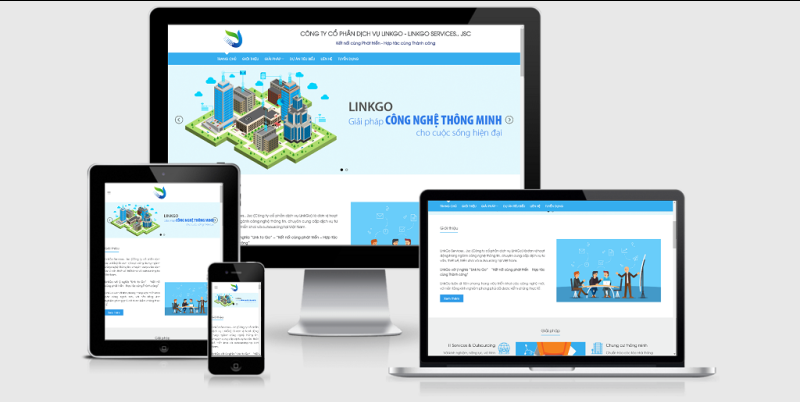  Theme WordPress giới thiệu công ty đẹp – LinkGo