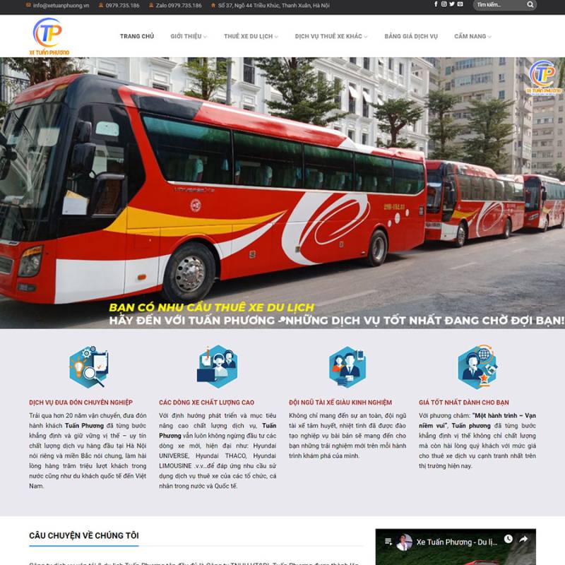  Theme wordpress dịch vụ cho thuê xe