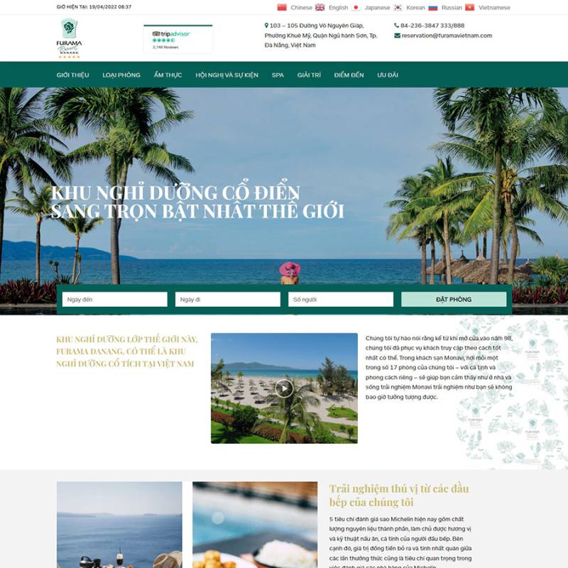  Theme wordpress resort 01