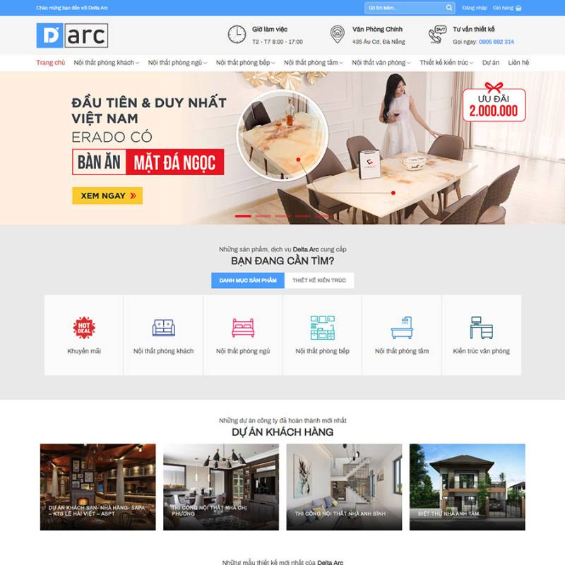  Theme wordpress flatsome nội thất 14