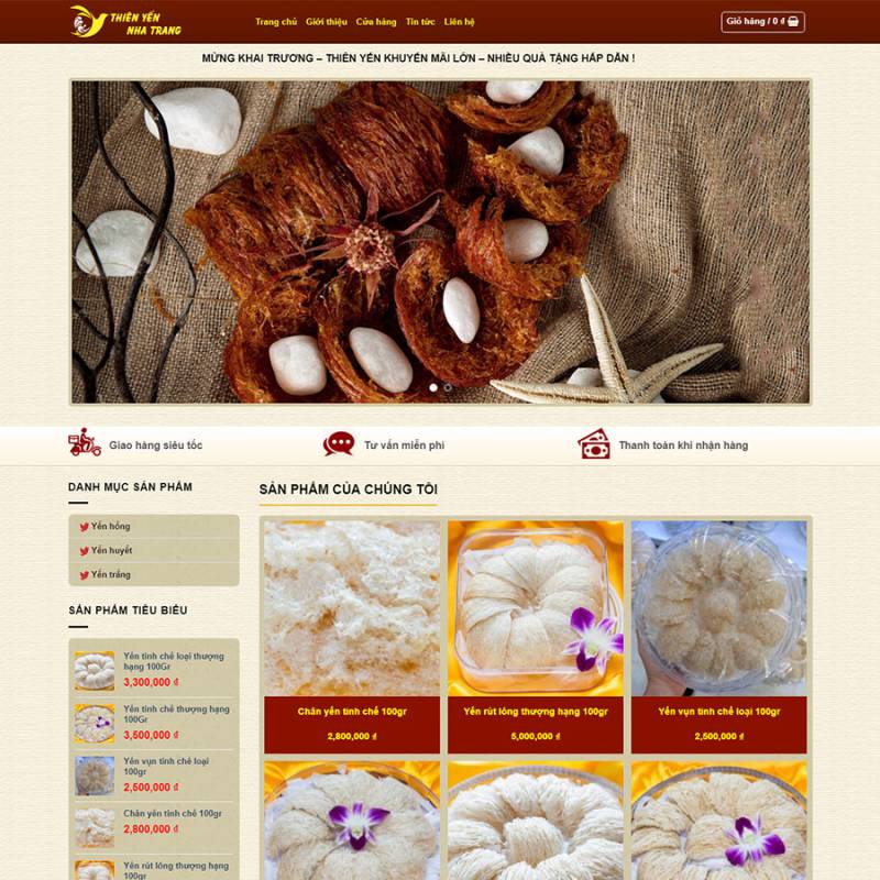  Theme wordpress yến sào 02