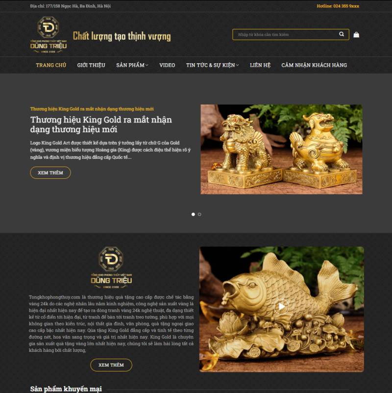  Theme wordpress bán đồ phong thủy 02