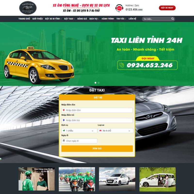  Theme wordpress taxi 02