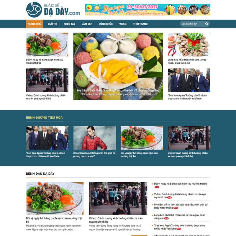  Theme wordpress tin tức sức khỏe