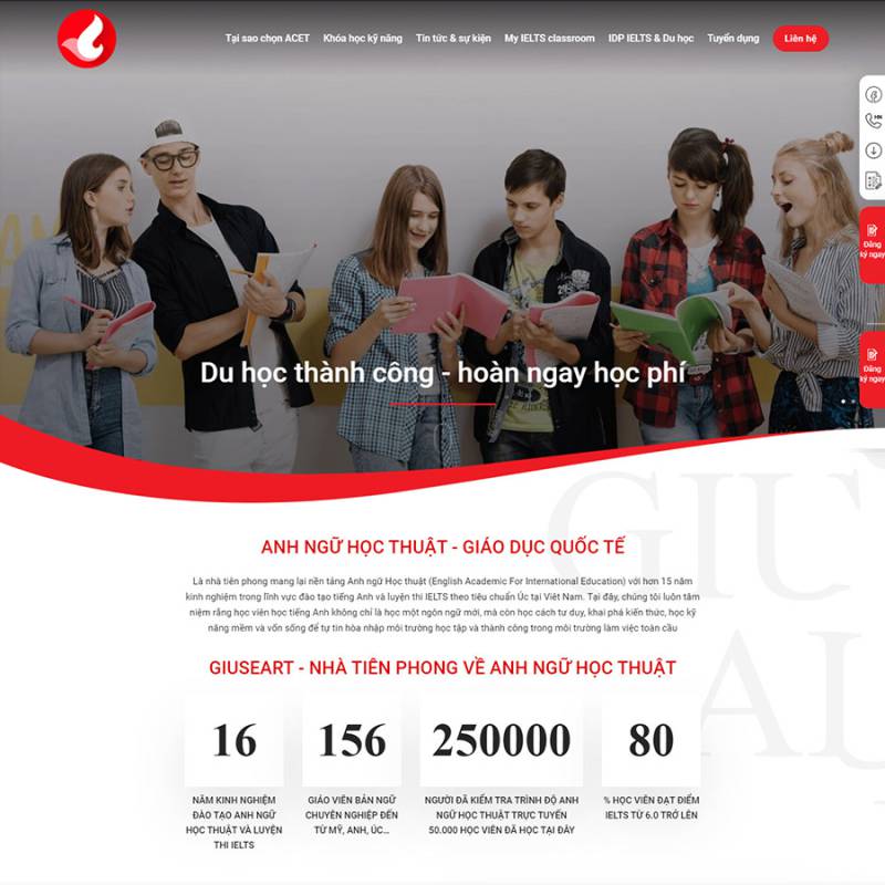  Theme wordpress trung tâm anh văn 06