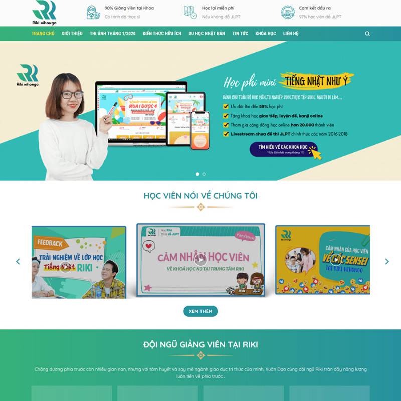  Theme wordpress trung tâm ngoại ngữ