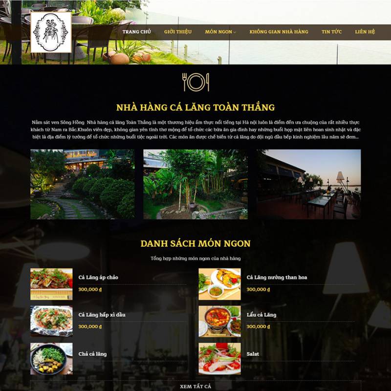  Theme wordpress nhà hàng 02