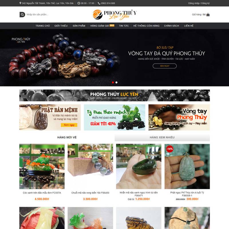  Theme wordpress flatsome phong thủy 01