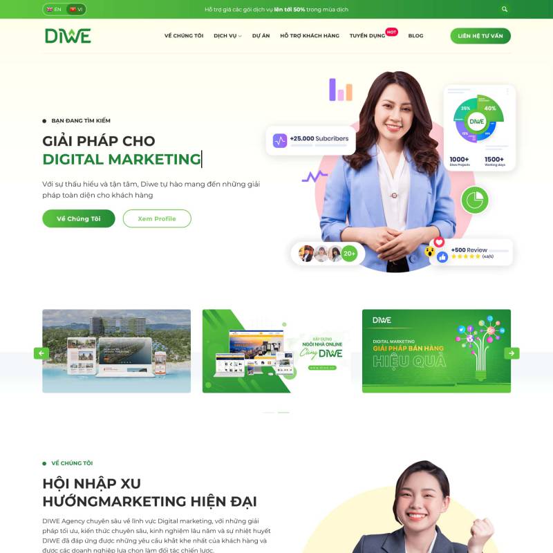  Theme wordpress công ty thiết kế website chuyên nghiệp