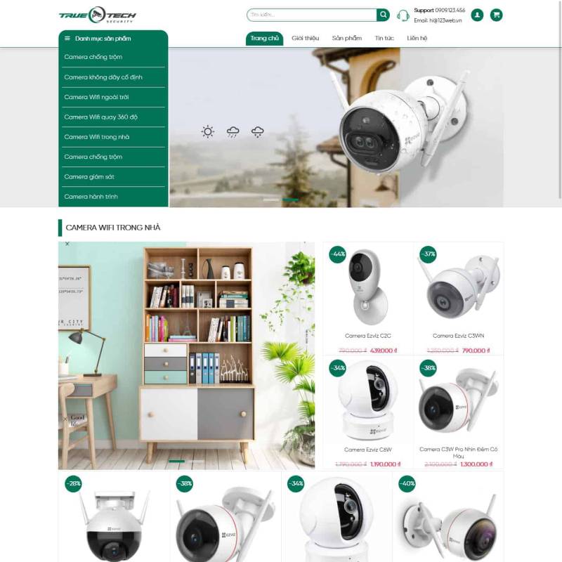  Theme wordpress flatsome bán Camera