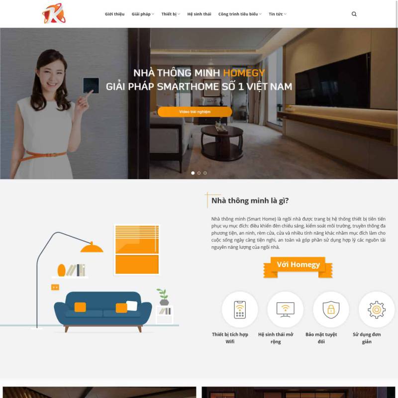  Theme wordpress giải pháp nhà thông minh SmartHome