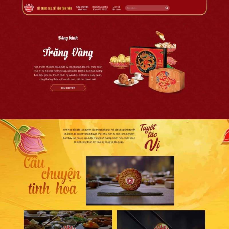  Theme wordpress bán bánh trung thu kinh đô